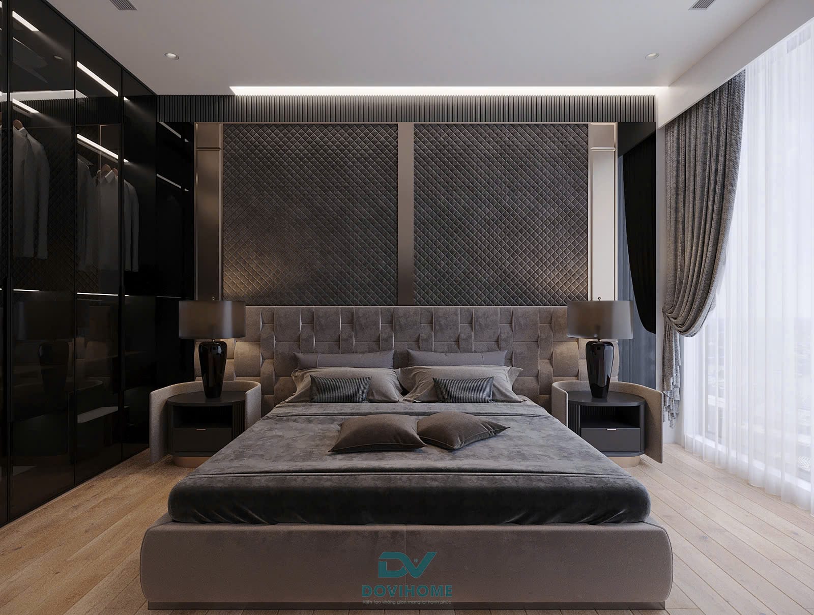 Thiết kế phòng ngủ cho không gian căn hộ 3PN