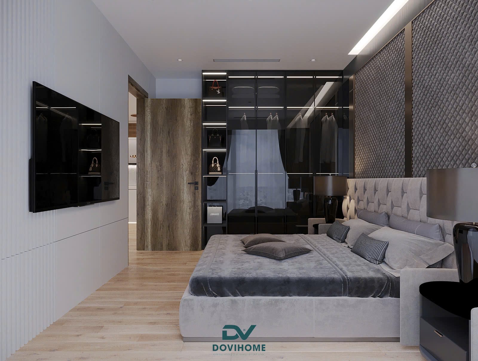 Thiết kế phòng ngủ cho không gian căn hộ 3PN
